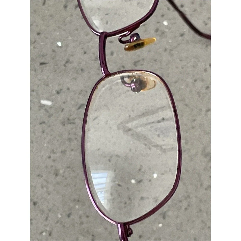 Eyeglasses Metal Purple WM5005 VI 51-17-140 FRAMES ONLY Eyewear full rim